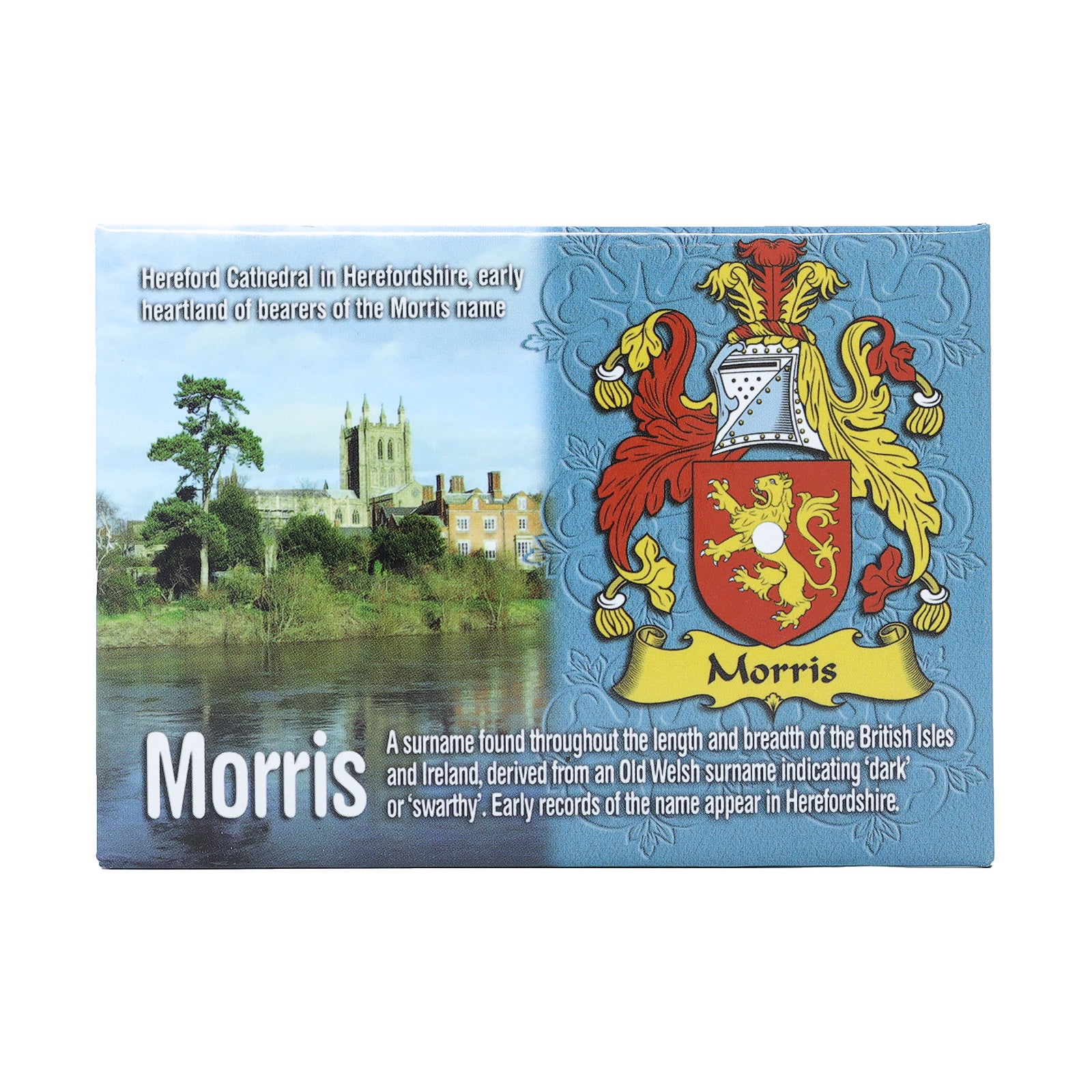 Clan/Family Scenic Magnet Morris – Tartan Weaving Mill