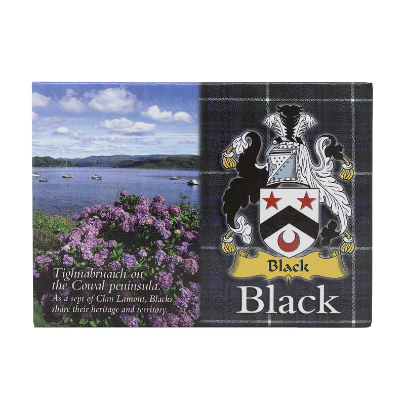 Clan/Family  Scenic Magnet Black S