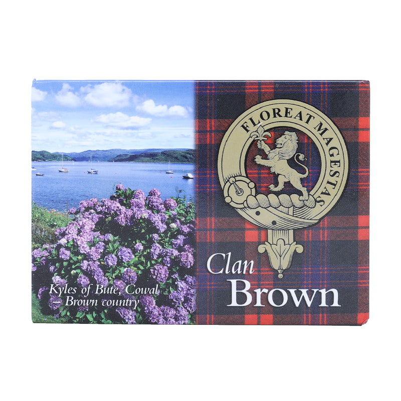 Clan/Family  Scenic Magnet Brown S