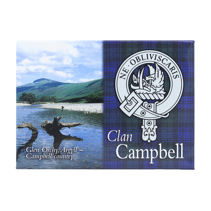 Clan/Family  Scenic Magnet Campbell S