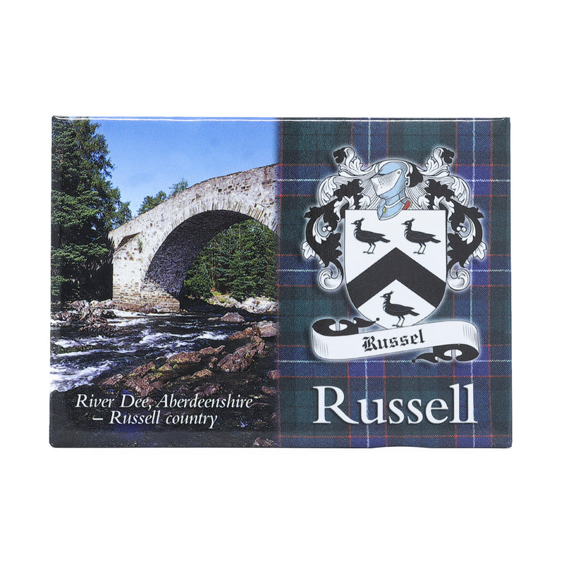 Clan/Family  Scenic Magnet Russell S