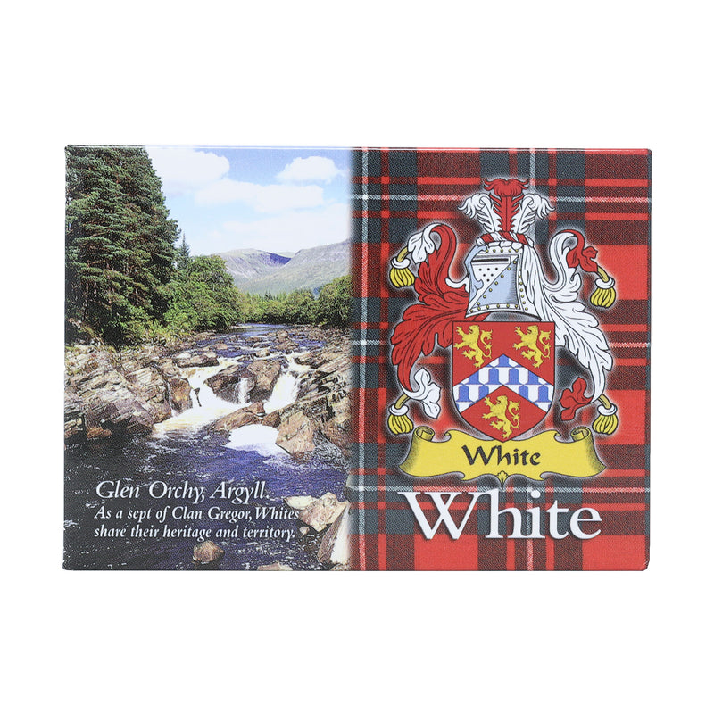 Clan/Family  Scenic Magnet White S