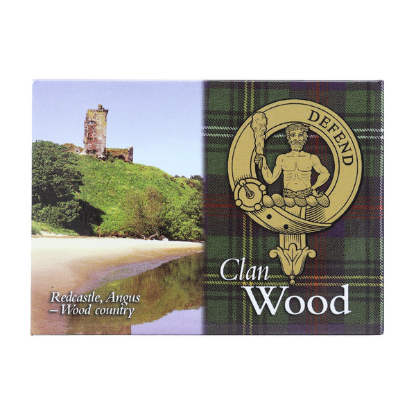 Clan/Family  Scenic Magnet Wood S