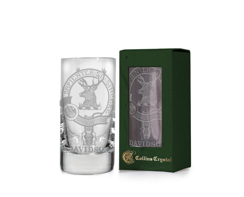 Collins Crystal Clan Shot Glass Nessie