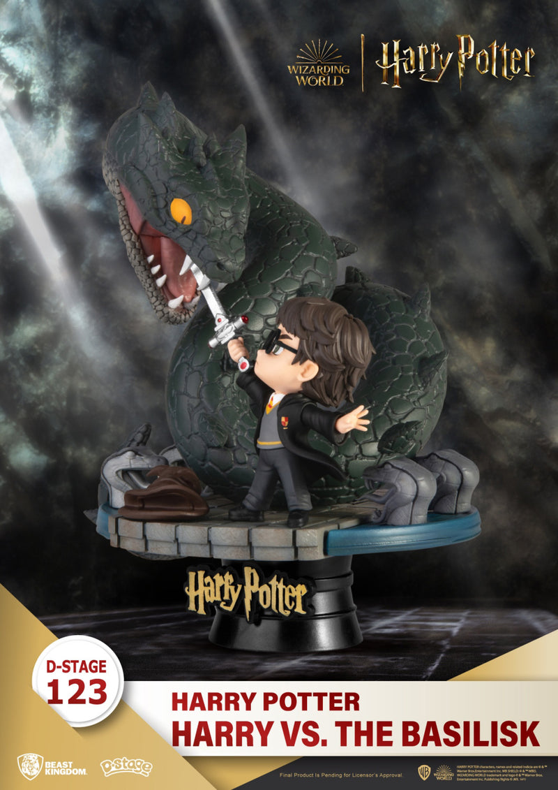 Hp Harry Vs Basilik Dstage Figure