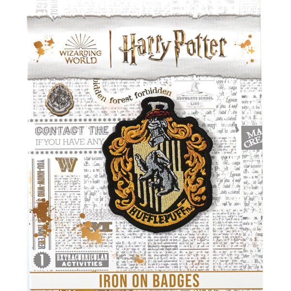 Hp Hufflepuff Iron On Badgeables