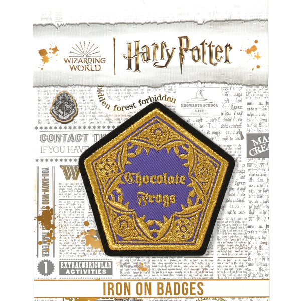 Chocolate Frog Box Iron On Badgeables