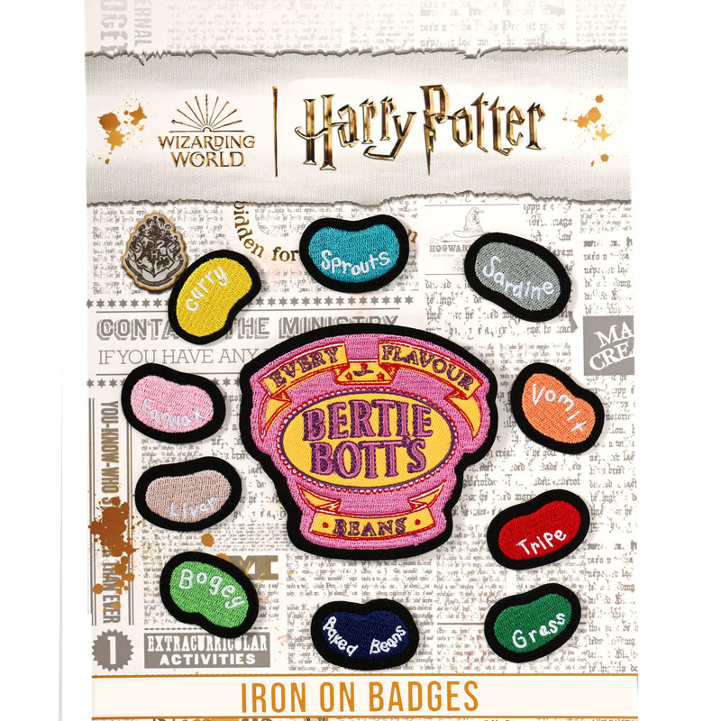 Bertie Botts Beans Pack Iron On Badgeab