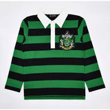 Kids Slytherin Rugby Ls Stripe Tee