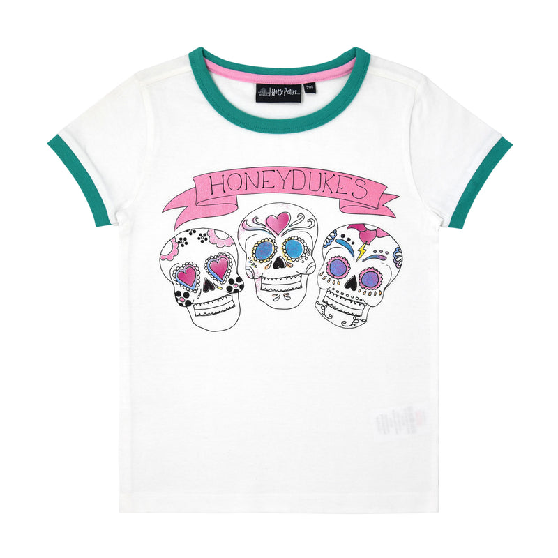 Kids Honeydukes Sugar Skull T-Shirt