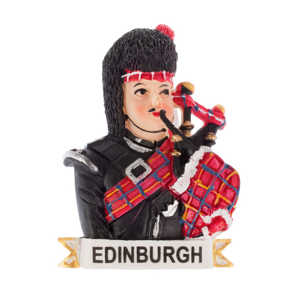 Bagpipe Head Magnet