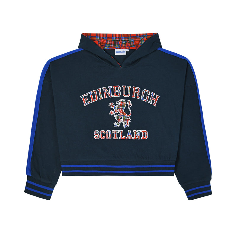 Edinburgh Lion Cropped Hoodie