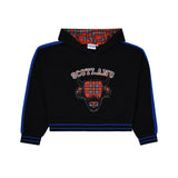 Scotland Cow Cropped Hoodie