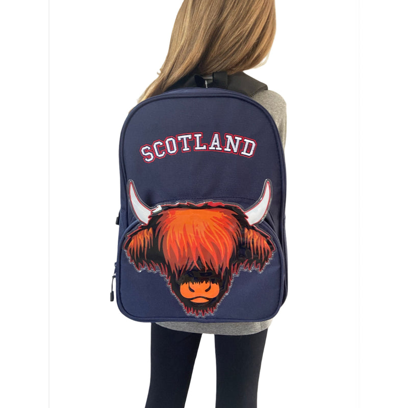 Scotland Cow Backpack