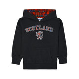 Kids Scotland Lion Tartan Hoodie