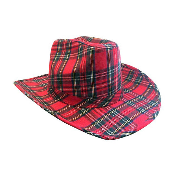 Tartan Cowboy Hat