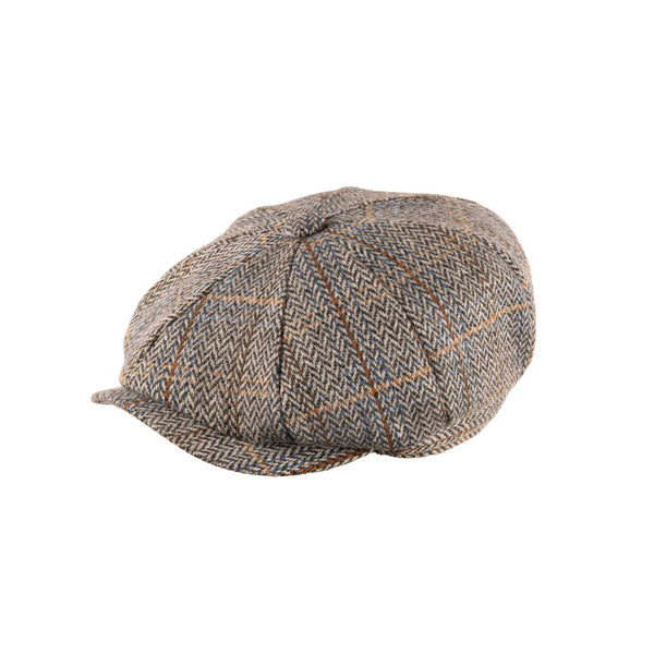 Mens Tweed Newsboy Cap