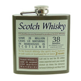 6Oz Transfer Hip Flasks ÔÇô Whisky