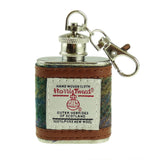 Mini Harris Tweed Hip Flask