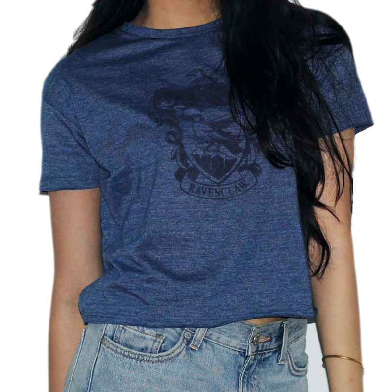 Hp Ravenclaw Womens Cropped Tshirt