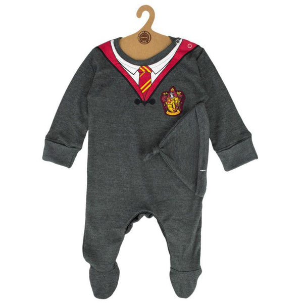 Hp Gryffindor Uniform Babygrow & Hat