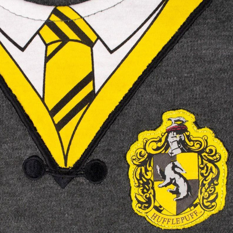 Hp Hufflepuff Uniform Babygrow & Hat