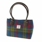 Harris Tweed Ladies Handbag - Classic Multi Colour Tartan