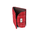 Harris Tweed Wallet - Jura Red Check