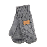 Aran Cable Mitts