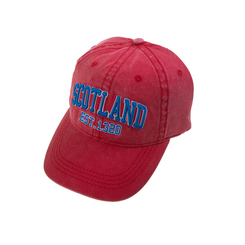 Scotland Stonewash Cap Pink