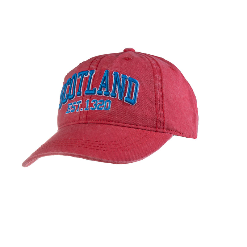 Scotland Stonewash Cap Pink