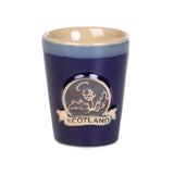 Thistle Shot Glass Blue