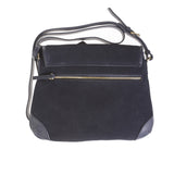 Suede Med Body Bag Navy