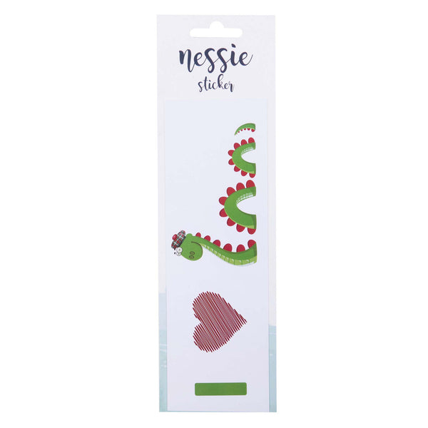 I Love Nessie Long Sticker