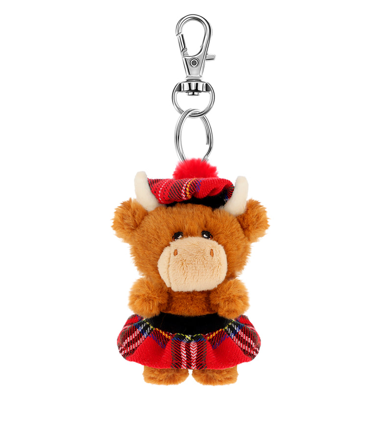 Keeleco Adoptable Highland Cow Keyring