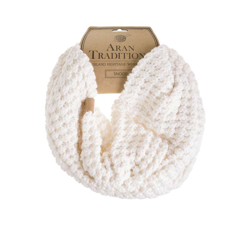 Aran Popcorn Stitch Snood