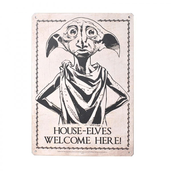 Harry Potter - Tin Sign Small Dobby