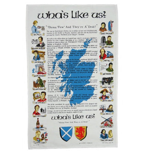 WhaÔÇÖS Like Us Tea Towel