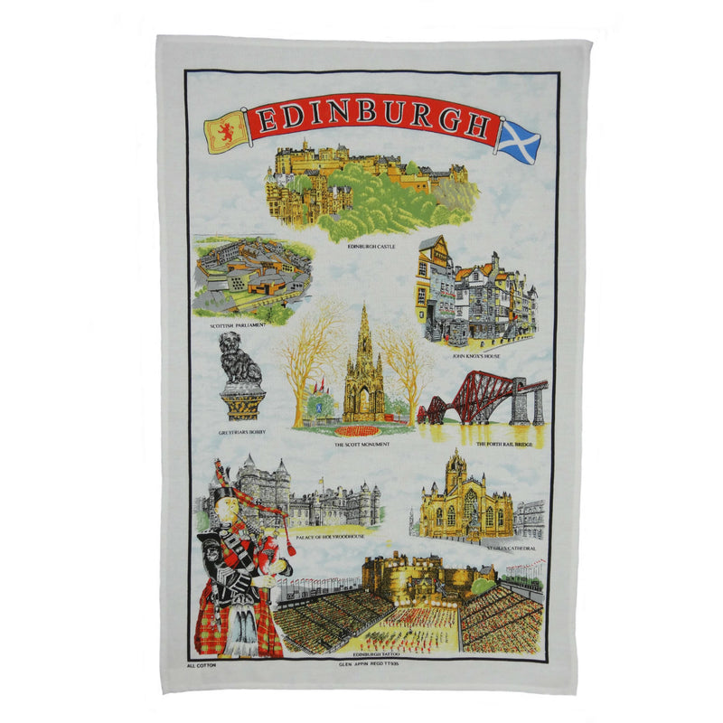 Edinburgh Tea Towel