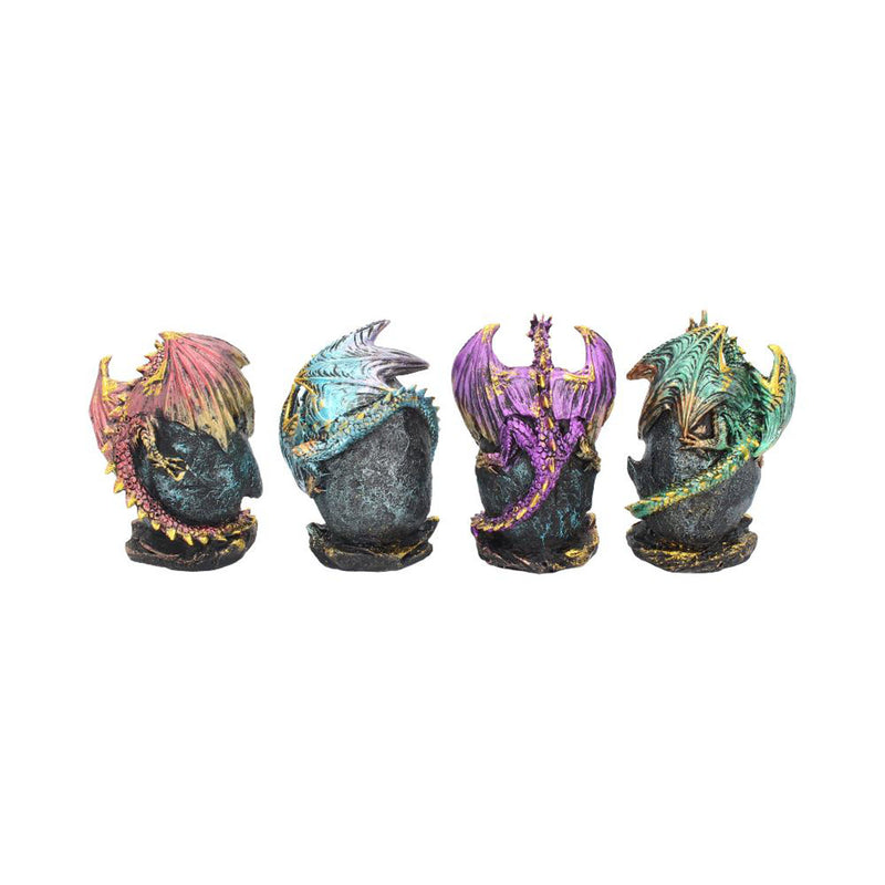 Geode Keepers (Set Of 4) 12Cm