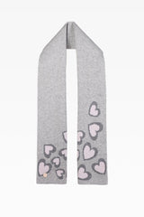 Lily Heart Scarf - Dunedin Cashmere