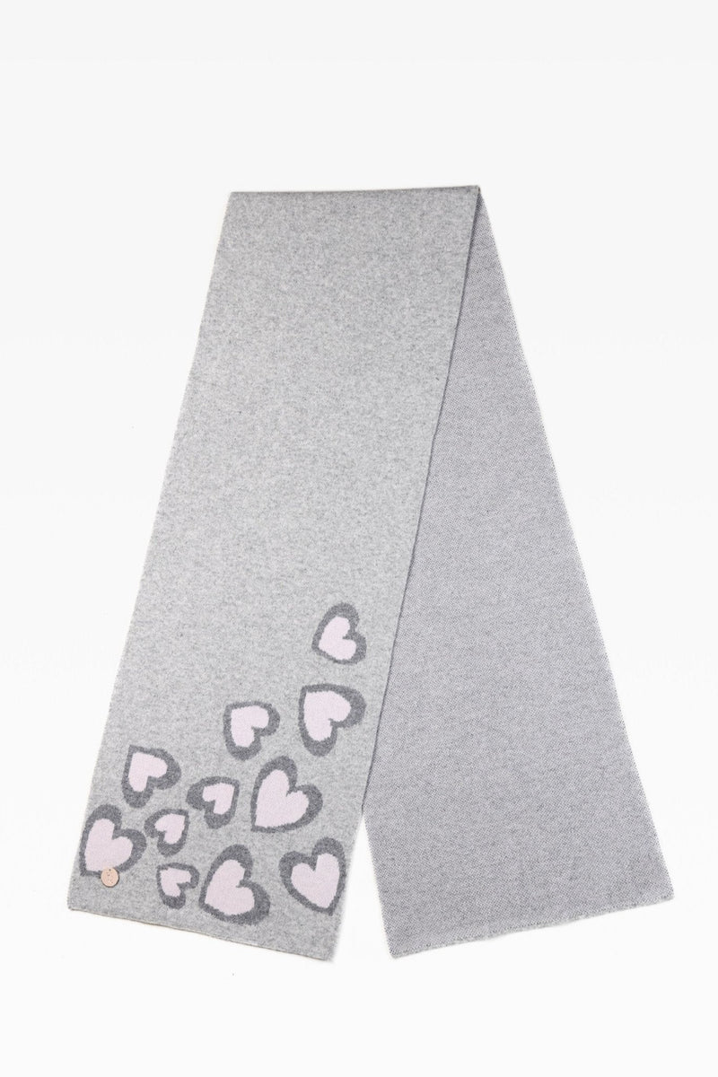 Lily Heart Scarf - Dunedin Cashmere