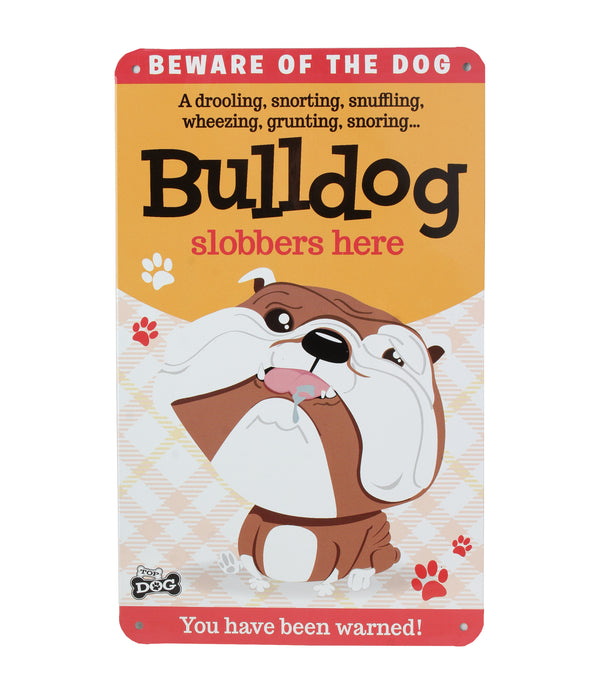 Top Dog/Cat Sign Bulldog