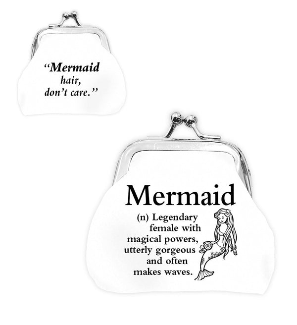 Urban Words Mini Coin Purse Mermaid