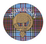 Clan/Family Name Round Cork Coaster Assorted