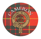 Clan/Family Name Round Cork Coaster Assorted