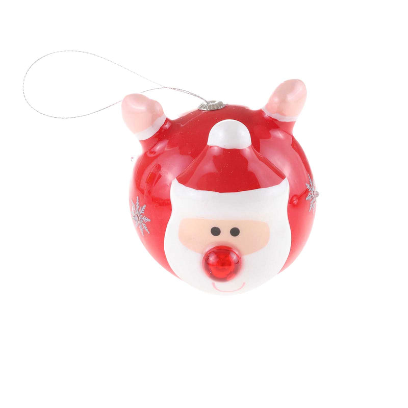 Santa Led Bauble