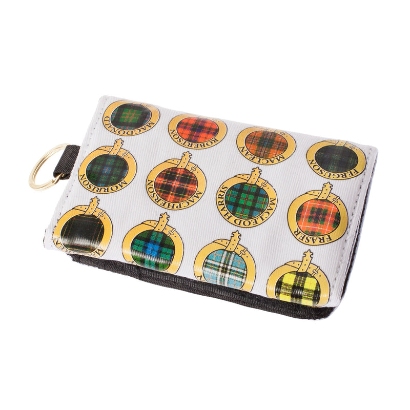 Tartans Of Scotland Cotton Canvas Wallet