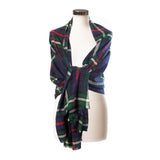 Brushed Tartan Cotton Scarf Mackenzie