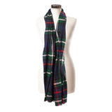 Brushed Tartan Cotton Scarf Mackenzie